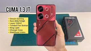 Unboxing Itel P65, Hp Murah Desain Gaming Spek Komplit… !!