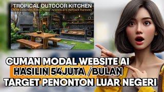 54JUTA PERBULAN‼️Saran Ide Konten Youtube Mudah Target Luar Negeri, Cocok Untuk Pemalas