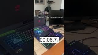 How fast does my Asus ROG Strix G15  #shorts #viral #ytshorts  #asus #asusrog