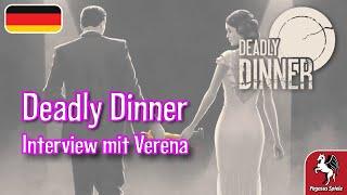 Deadly Dinner |DE| Interview mit Verena | Pegasus Spiele