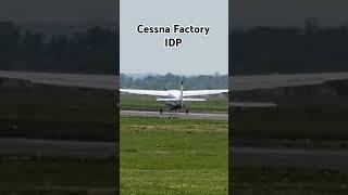CESSNA Factory in Kansas IDP #airplane #aviation #cessna #avgeek #cessnaaircraft