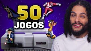 50 CLÁSSICOS e ESQUECIDOS do SNES para conhecer ou fugir