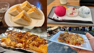 Japanese Food Tour of Osaka!  A trip to enjoy Osaka's 9 local gourmet foods in 15 hours