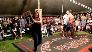 Jimmy Shannon fights Jamie- Outback Fight Club - Kilkivan 2015