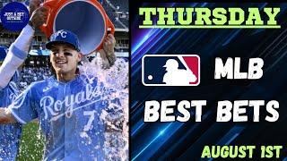 11-3 RUN! I MLB Best Bets, Picks, & Predictions for Today, August 1st!