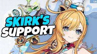 NEW UPDATE! ESCOFFIER'S KIT IS INSANE!! Skills, Talents and Skirk Synergy - Genshin Impact