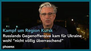 Ukraine & Russland: ZDF-Korrespondent Hebestreit zum Kampf um die Region Kursk | 12.09.24