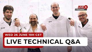 Live Technical Q&A 26 June - The Origin of Mass and Nature of Gravity