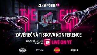  ZÁVĚREČNÁ TISKOVÁ KONFERENCE | Clash Of The Stars 10 