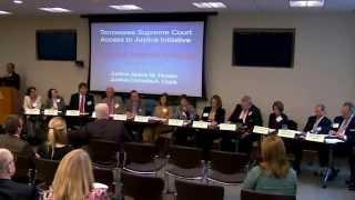 Tennessee Access to Justice Initiative: "Justice for All" Part 1