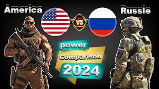 USA vs Russia military power comparison 2024||The battle of the armies of the world