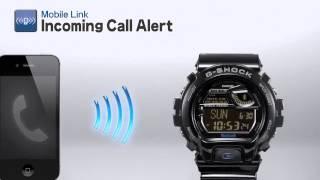 Casio G-Shock Bluetooth Watch Incoming Call Alert Feature