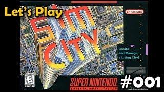 Let's Play SimCity (SNES) #01 - Building Cities the Wright Way