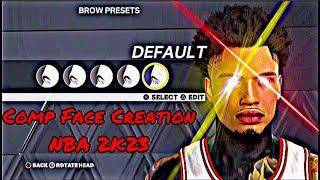 DRIPPY FACE CREATION! COMP FACE IN NBA 2K23!?