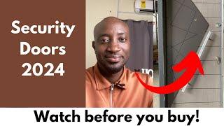 2024 Best Security Door design and installation in Ghana - Building in Ghana