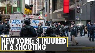 New York Times Square shooting leaves three injured | Latest World English News | WION News