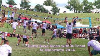 J4, 2024 California's finest volleyball teams Klash in Minnesota Gutta Boyz vs. A-Team