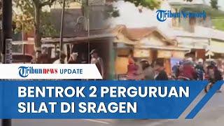 2 Kelompok Perguruan Silat Bentrok di Sragen seusai Pengesahan Anggota, Dipicu Konvoi Sepeda Motor