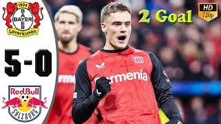 Bayer Leverkusen vs Salzburg 5-0 Highlights & All Goals 2024 HD