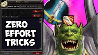 Classic WoW Warrior Macros EVERY SINGLE ONE Guide