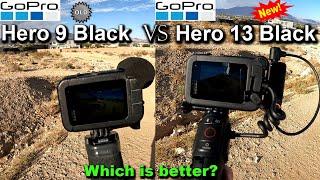 GoProHero13 Black vs GoPro Hero9 Black - Side by Side Comparison!