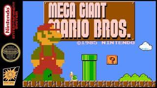MEGA GIANT MARIO BROS. - Hack of Super Mario Bros.[NES]
