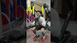 front dumbbell squat| heavy workout| Gym life️#fitness#gym#shorts#ytshorts#yt#gymlife#youtube#yt