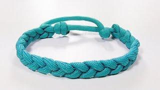 Paracord Bracelet: 3 Strand Braid Rastaclat Bracelet Modified Mad Max Closure