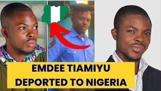 Youtuber Emdee Tiamiyu Reportedly Deported From UK For Diverting Asylum Funds To Nigeria