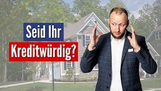 Hauskauf - Bonität/ Kreditwürdigkeit aus Sicht der Bank #baufinanzierung #schufa