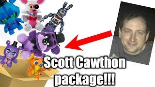 I got a package from Scott Cawthon!!!