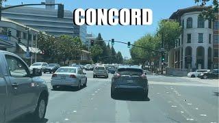 CONCORD CALIFORNIA, DRIVE TOUR, REAL ESTATE OF CALIFORNIA