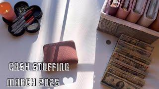 Cash Envelope Stuffing | March 2025 