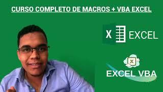  EXCEL VBA PRO CONTABILIZALO - CURSO EXCEL VBA PRO - MACROS + VBA EXCEL - MACROS EXCEL VBA -HOTMART