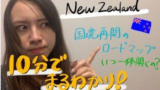 10分でまるわかり！ニュージーランド留学情報〜国境緩和に向けてのロードマップ編〜