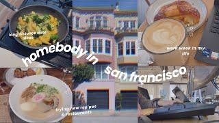 homebody in san francisco: trying ippudo & tartine, long distance date ideas, work week in my life