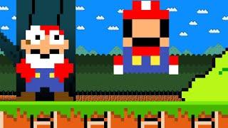 Mario Challenge Hide N Seek with the Giant Tiny Mario!