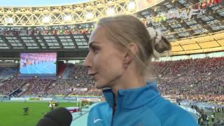 Moscow 2013 - SVETLANA SHKOLINA RUS - High Jump Women - Final - Gold