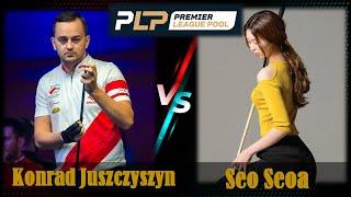 KONRAD JUSZCZYSZYN VS SEO SEOA | PREMIERE LEAGUE POOL 2023 #billiards #9ball