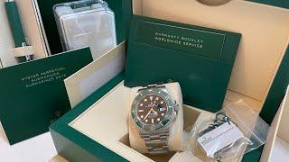 4K Unboxing & Review of NEW $10,250 Rolex Submariner Date Kermit 126610LV 2021