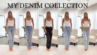 MY DENIM COLLECTION | ABERCROMBIE, ZARA, ASOS