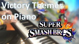 Smash 4 Victory Themes on Piano