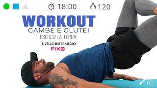 Gambe Toniche e Glutei Sodi Con Esercizi Senza Salti - Allenamento Completo