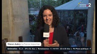 Manon Aubry : "On a gagné le 1er tour des législatives 2022... Nous sommes prêts !" #NUPES