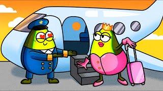 AVOCADO, YOU MISSED YOUR FIRST FLIGHT! || Avocadoo Golden Comics