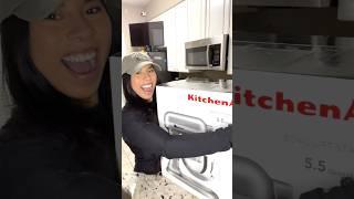 I finally got my kitchen aid #kitchenaidstandmixer #bakingvideos #bakingutensils #shortsviral