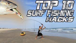 The BEST Top 10 Surf Fishing Tips| Catch More Fish From the Beach