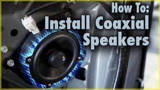 How To Install Coaxial Car Speakers | Aftermarket Speakers in a Scion tC | Car Audio 101