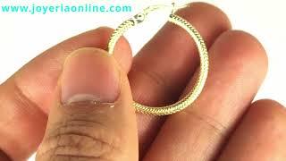 Aros de oro 18k 07000785