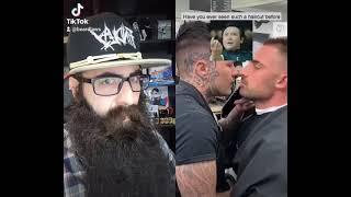 Beard Laws Reacts To An Interesting Haircut Technique #shorts